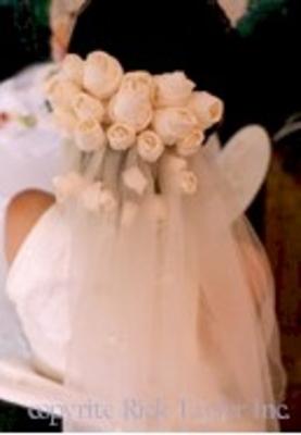 DIY:How to make floral barrettes, combs and headpieces for your wedding