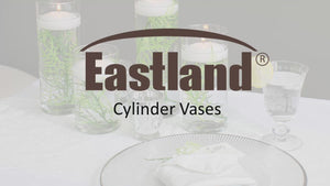 Eastland Cylinder Vases 6" , 7.5", 9" & 10.5" Set of 4