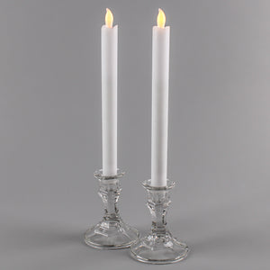 Richland White LED Taper Candles 9.75" Set of 48