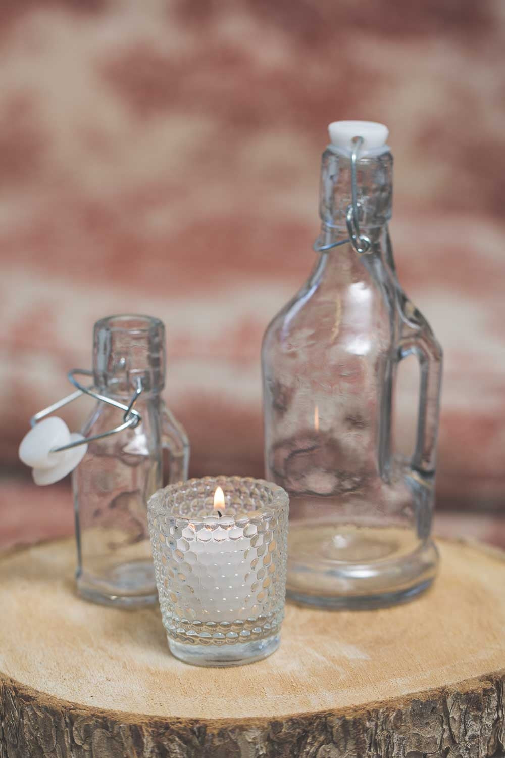 Richland Small Glass Jar with Topper