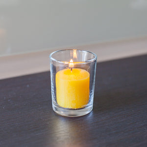 richland votive candles yellow lemon meringue scented 10 hour set of 72