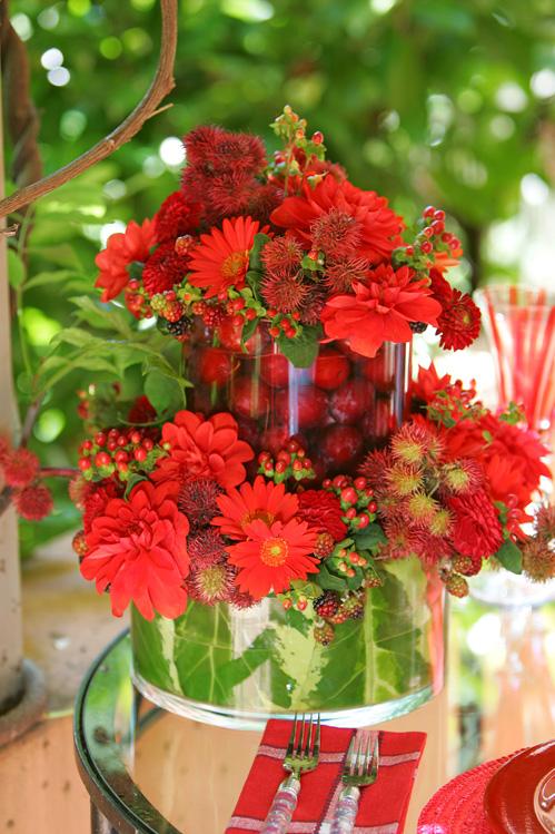 Flower Arranging with Fresh Flowers "Holding Fresh Flowers in Place"
