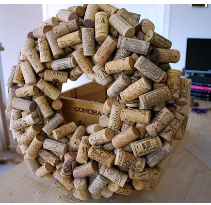 How to Make a Cork Wreath