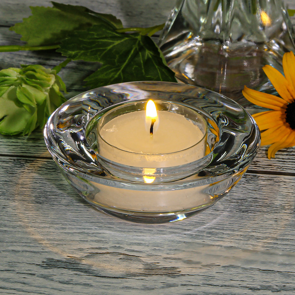 Eastland Chunky Tealight Candle Holder Clear Set of 12 - view 2