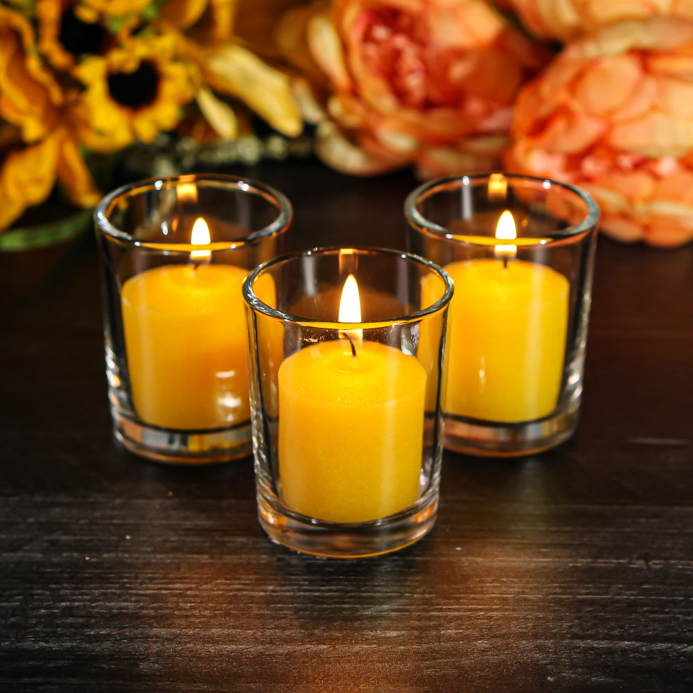Richland Votive Candles Unscented Yellow 10 Hour Set of 288 - view 2