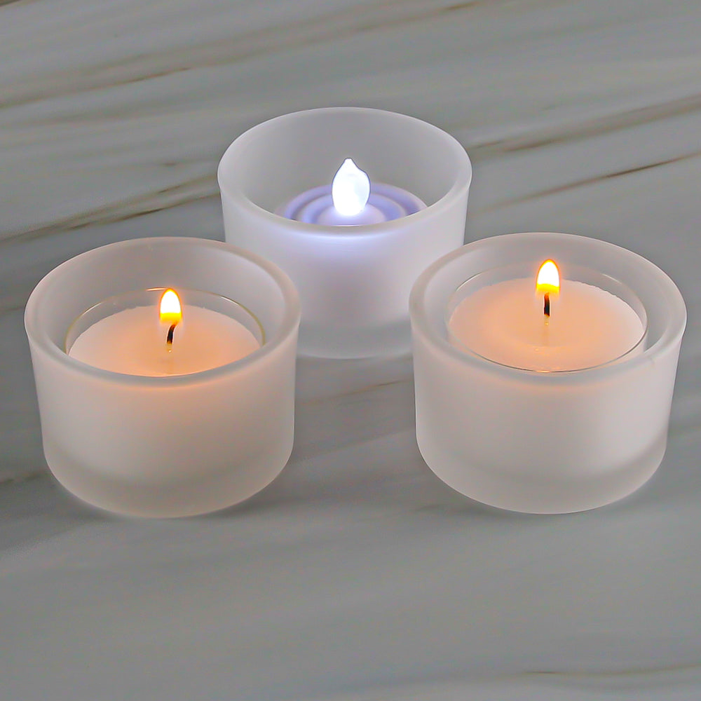 Eastland Tealight Candle Holder Frosted - view 3