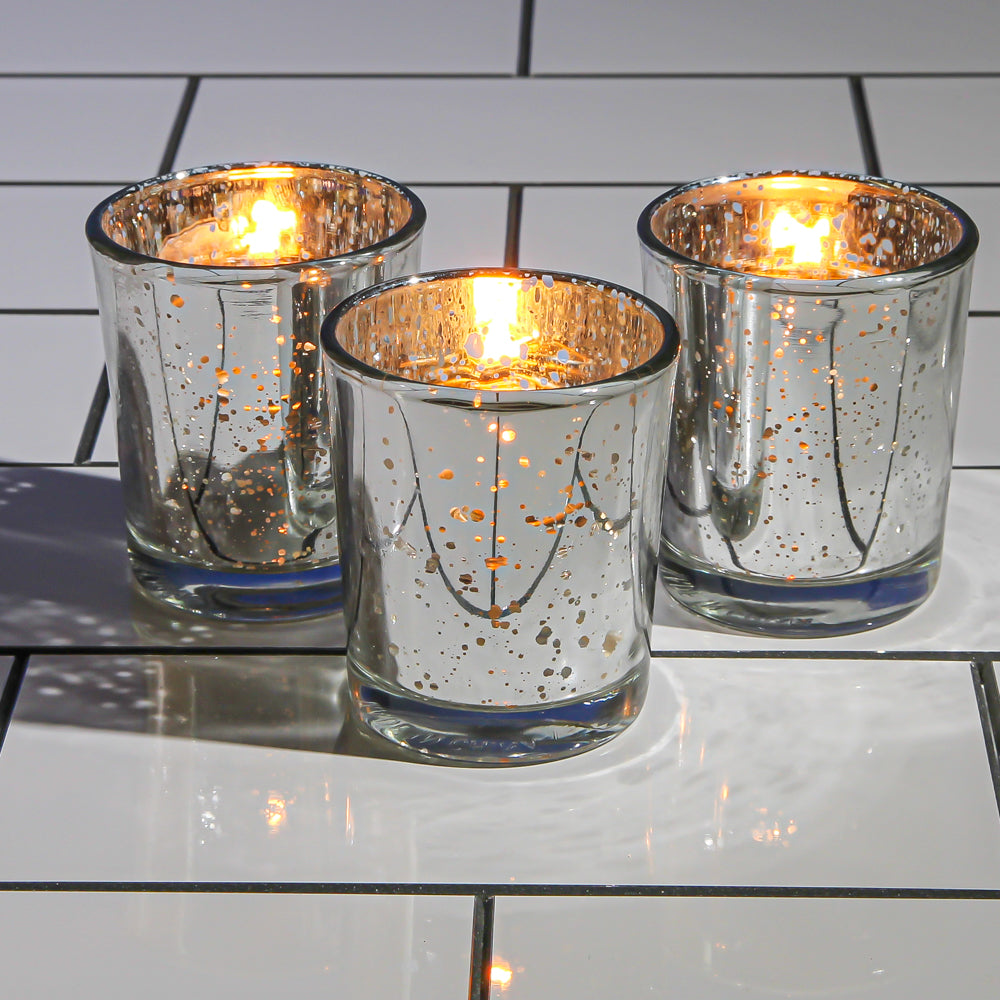 Richland Votive Candles & Mercury Votive Holders Set of 144 - view 5