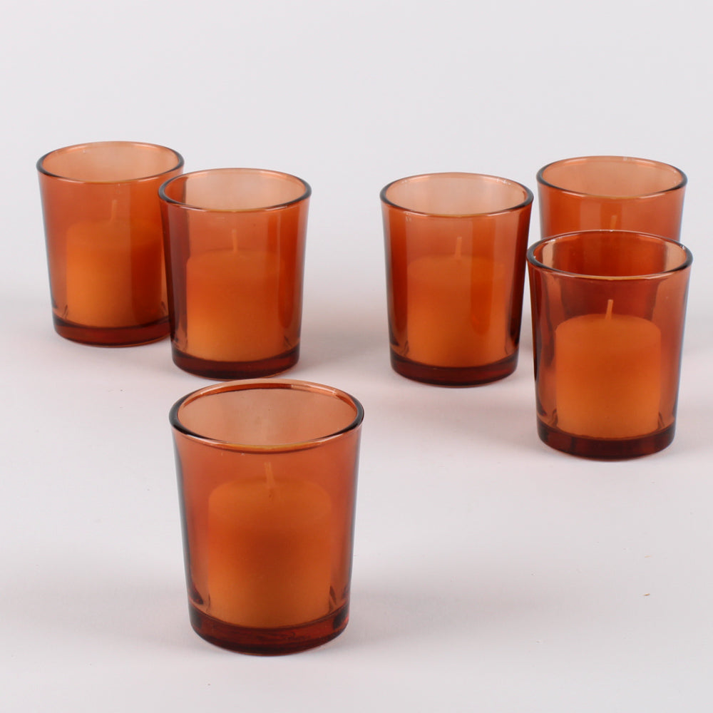 Eastland Votive Holder Amber Set of 12 - view 1