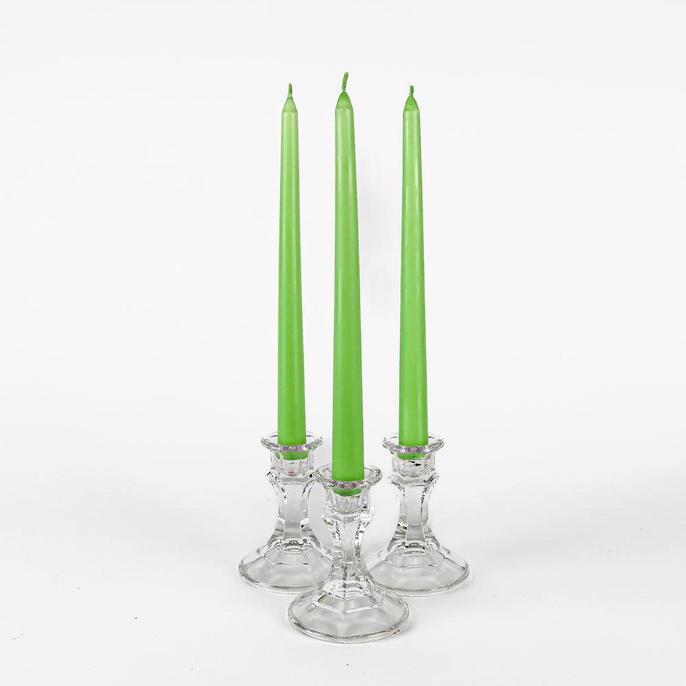 Richland Taper Candles 10" Green