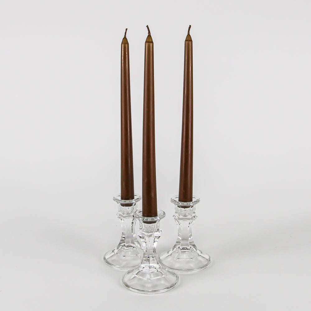 Richland Taper Candles 10" Brown - view 1
