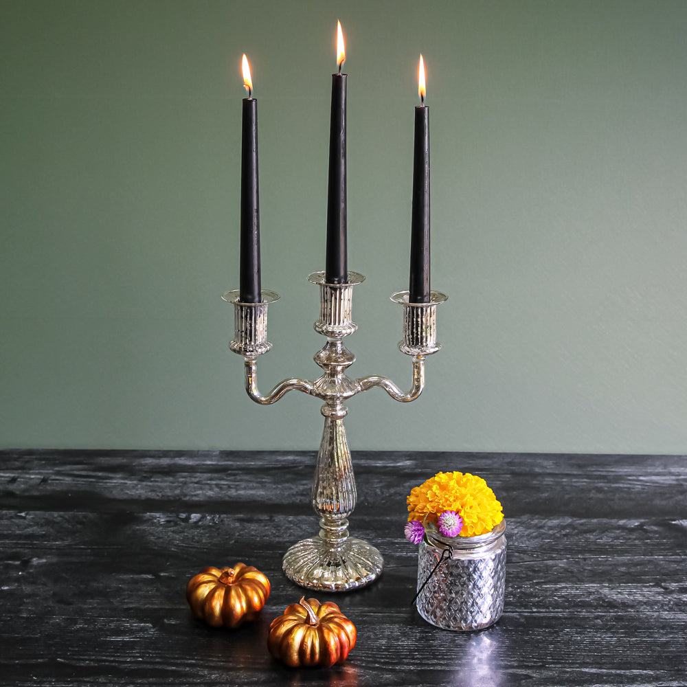 Richland Taper Candles 10" Black Set of 50 - view 2