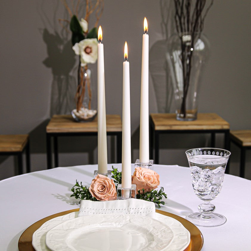 Richland Taper Candles 12" White Set of 50 - view 2