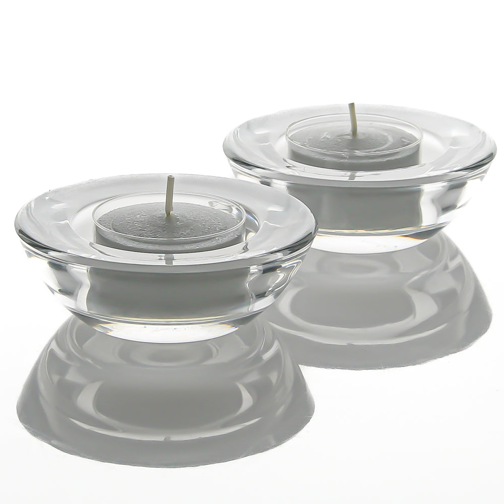 Eastland Chunky Tealight Candle Holder Clear - view 1