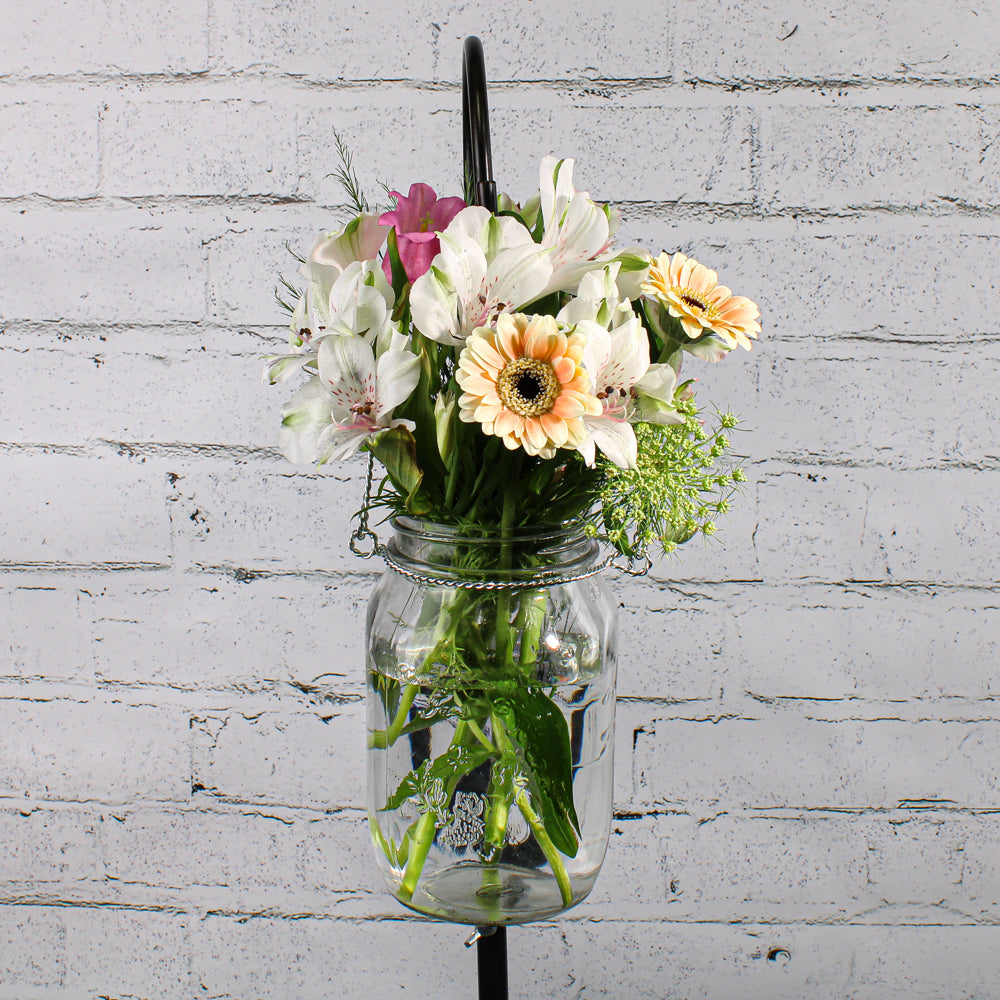 Eastland Large Mason Jar with Handle - view 2