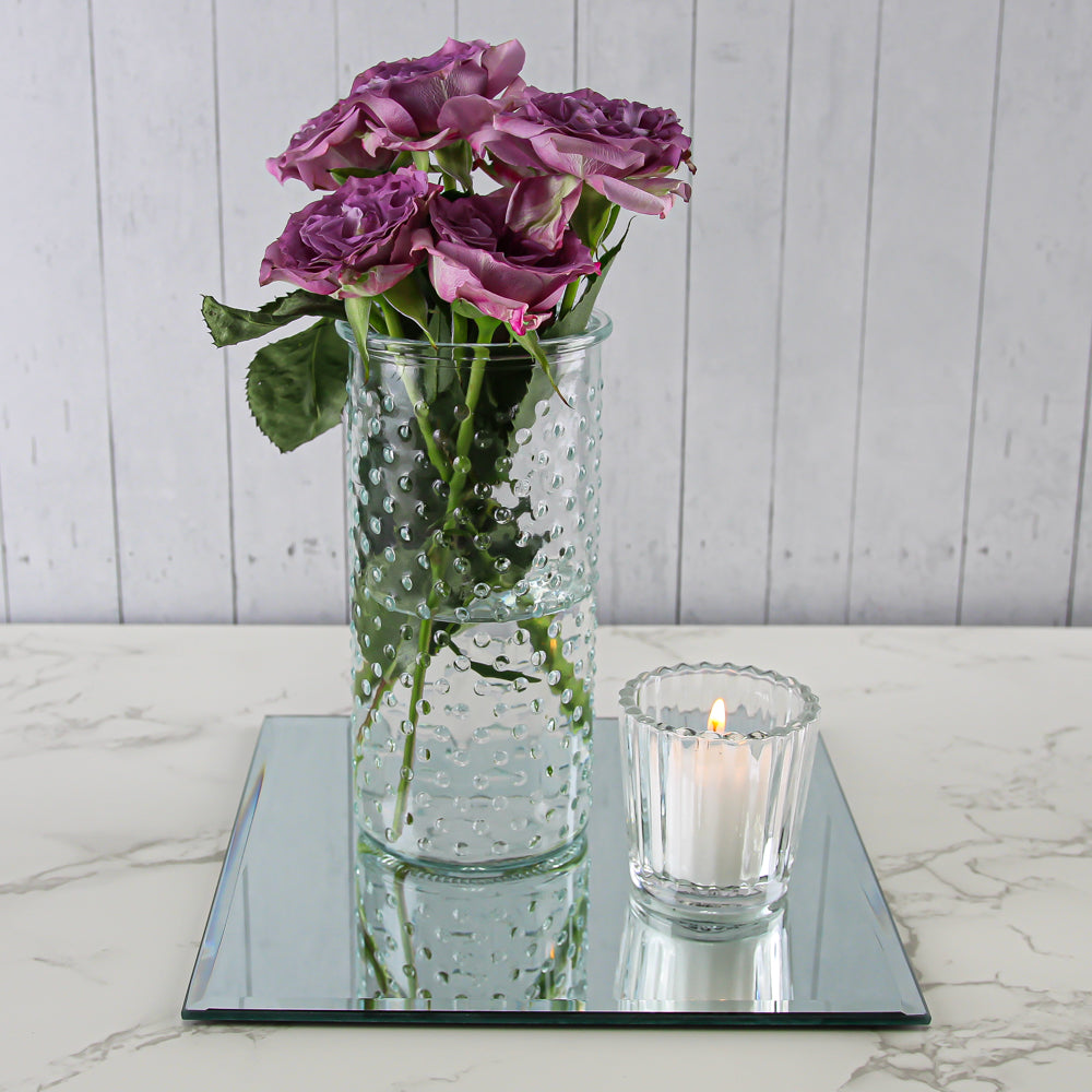 Richland Cylinder Vase Dotted Swiss Small - view 2