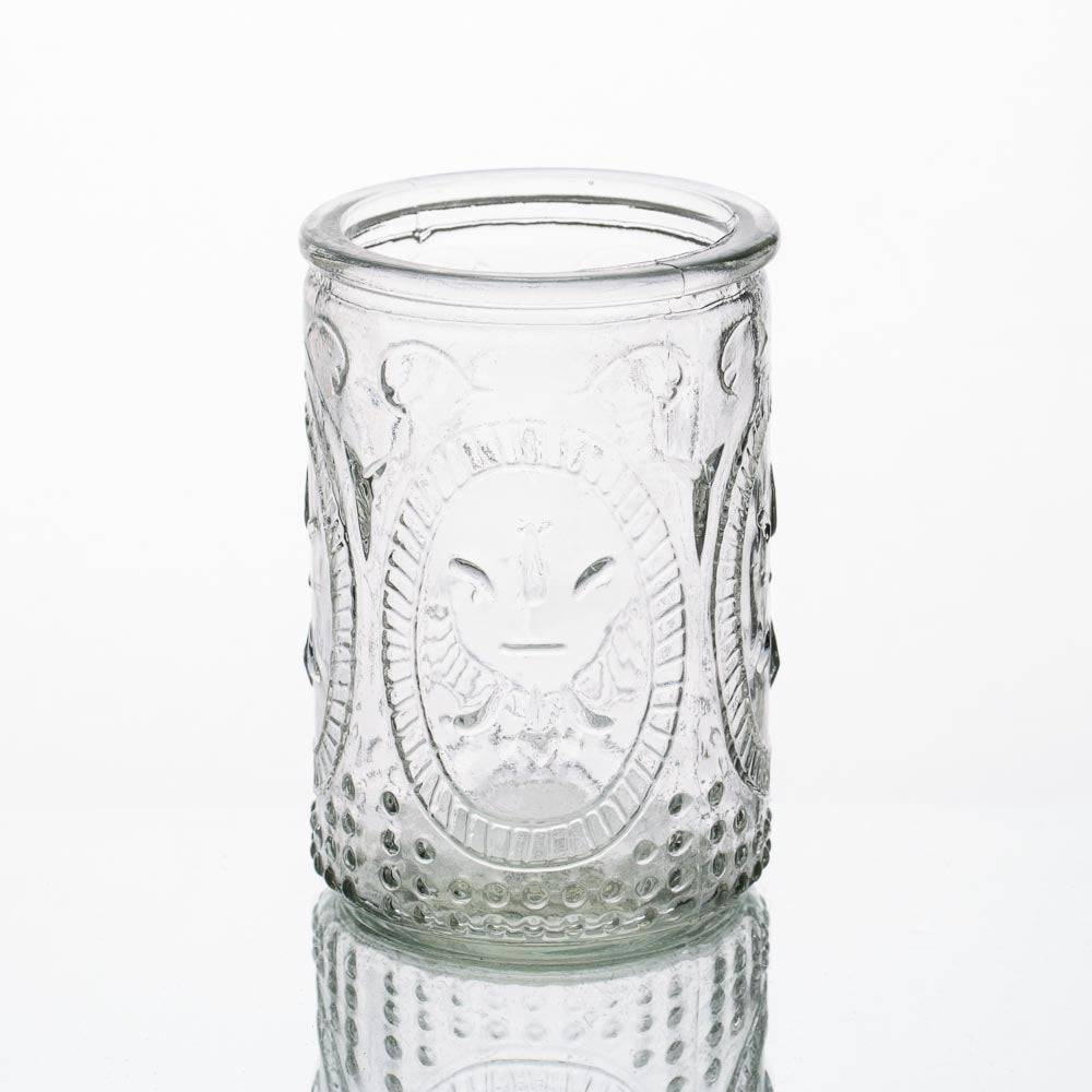 Richland Candle Holder Textured Glass Tall - view 4