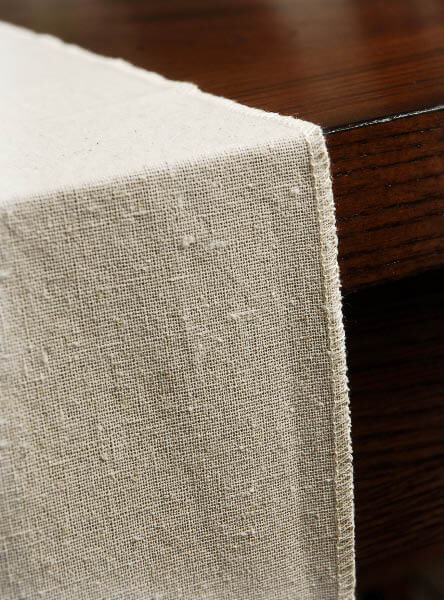 Natural Linen Table Runner 12.5 x 120 - view 1