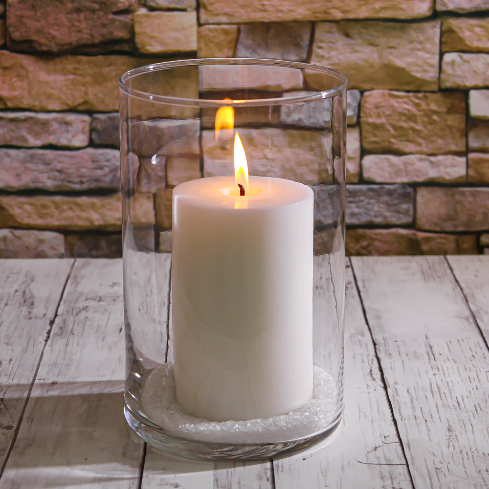 Richland Wide Cylinder Vase 6" x 10" - view 2
