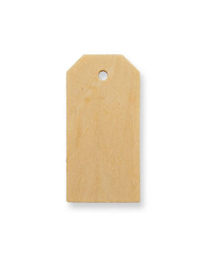 Wood Hang Tags 3.25" Unfinished (Pack of 25)