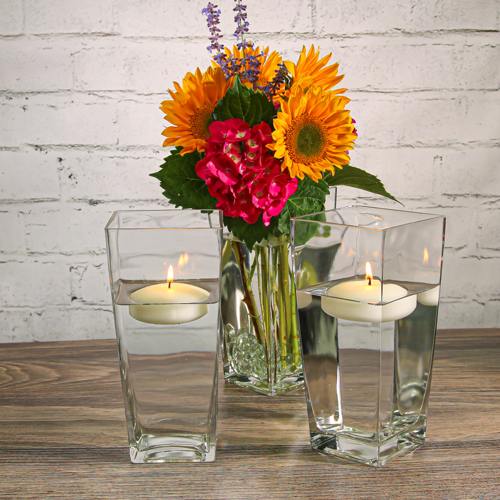 Richland Floating Candles 3" Light Ivory Set of 72