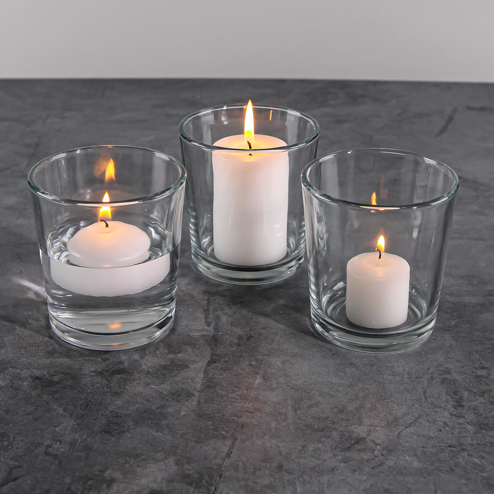 Richland Pillar Candle 2"x3" White Set of 20 - view 5