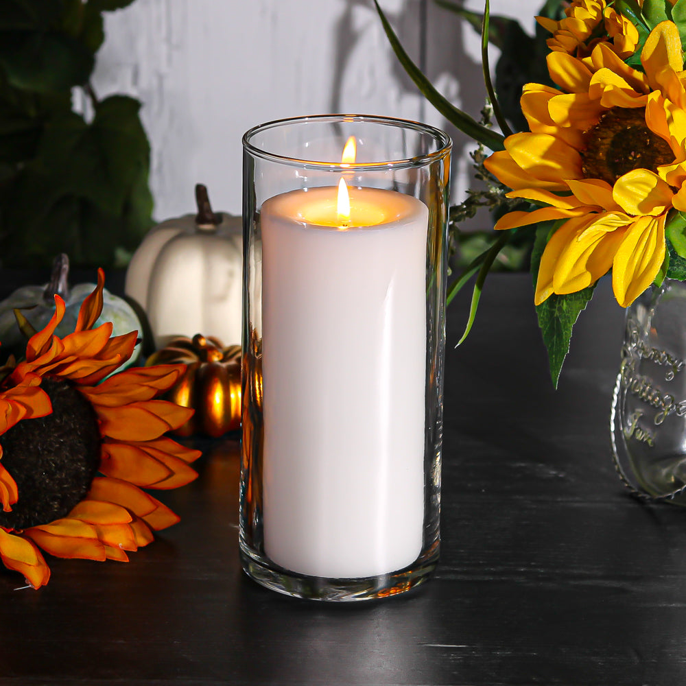 Eastland Cylinder Pillar Candle Holder 3.25"x7.5" Set of 12 - view 3