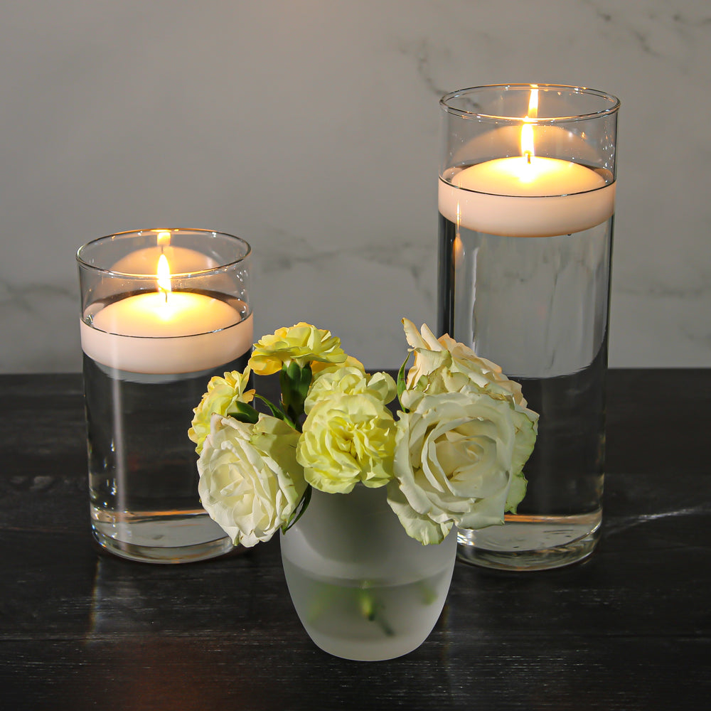 Eastland Grande Hurricane Votive Candle Holder Frosted Set of 12 - view 4