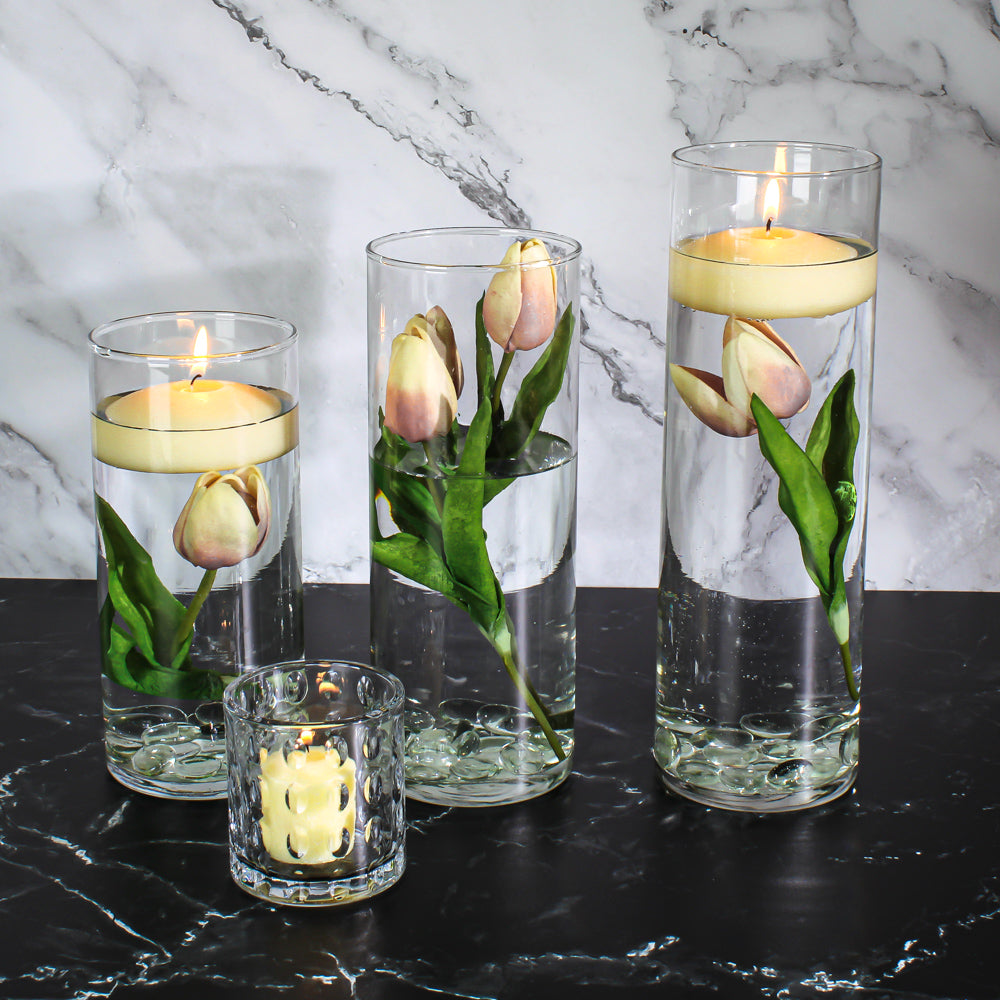 Richland Floating Candles 3" Ivory  - view 4
