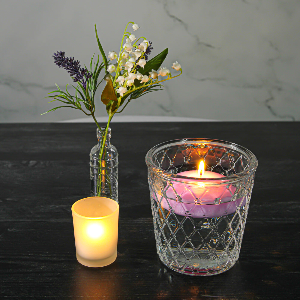 Richland Floating Candles 3" Lavender Set of 72 - view 2