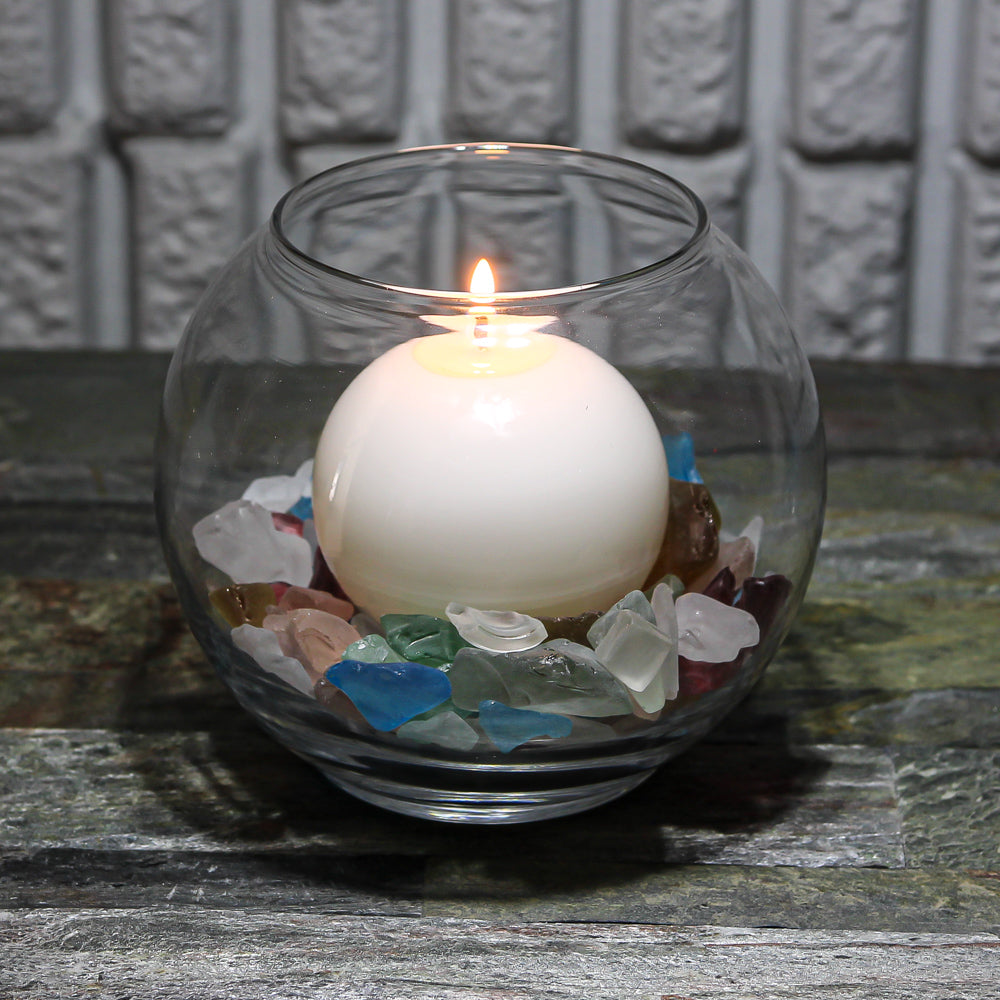 Richland Sphere Candle 3" White - view 2