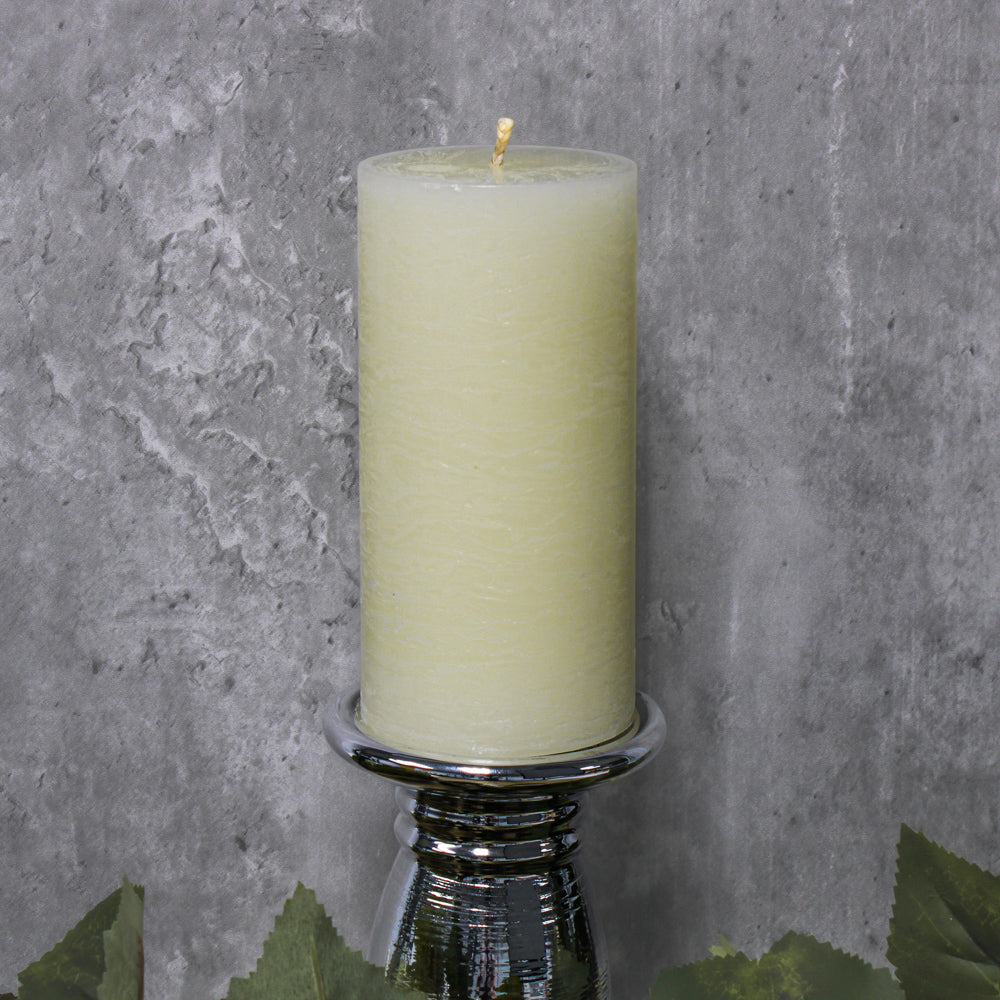 Richland Rustic Pillar Candle 3"x 6" Light Ivory Set of 12 - view 3