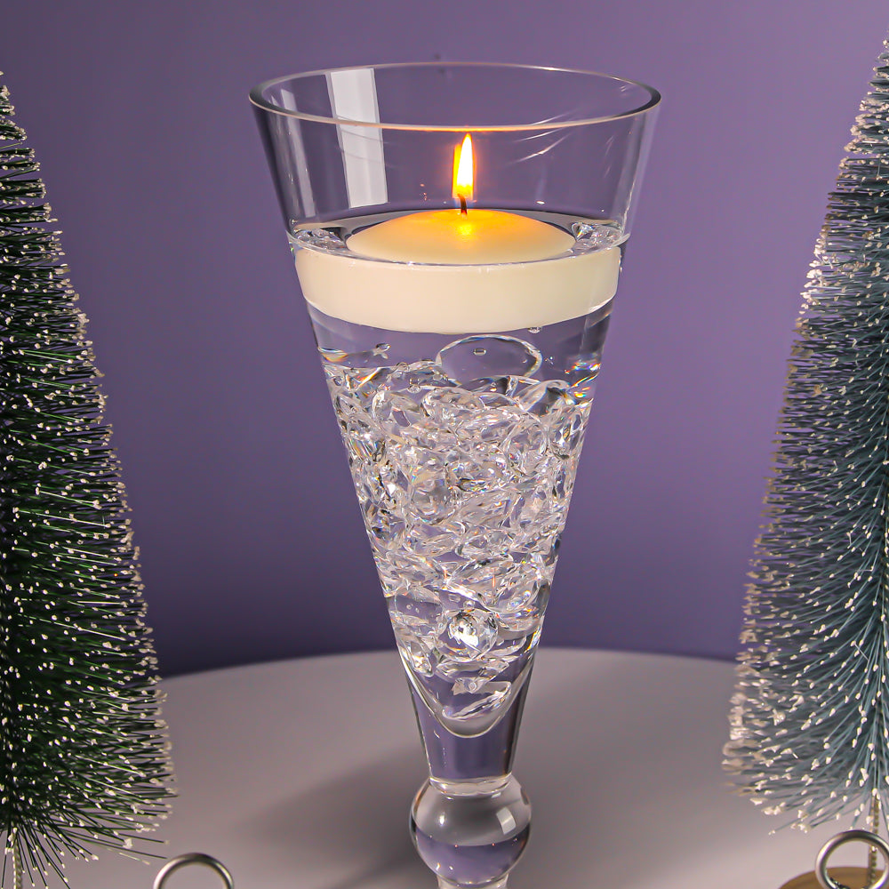 Richland Floating Candles 3" Light Ivory Set of 12 - view 2