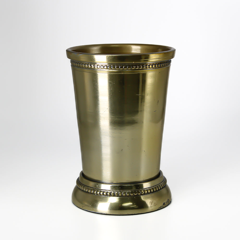 Gold Mint Julep Cup Vase 4" SaveOnCrafts