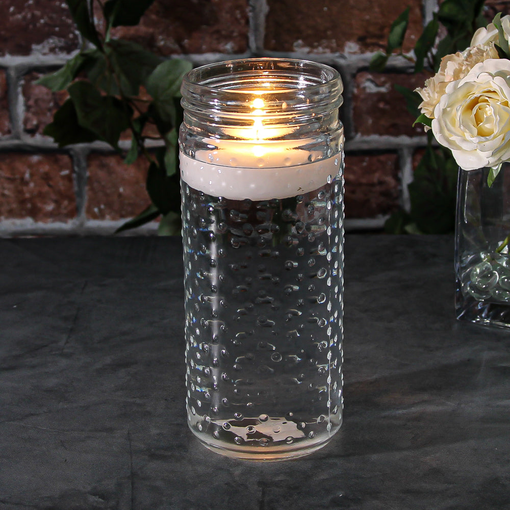 Hobnail Mason Jar Vase 9.25" Success - view 3