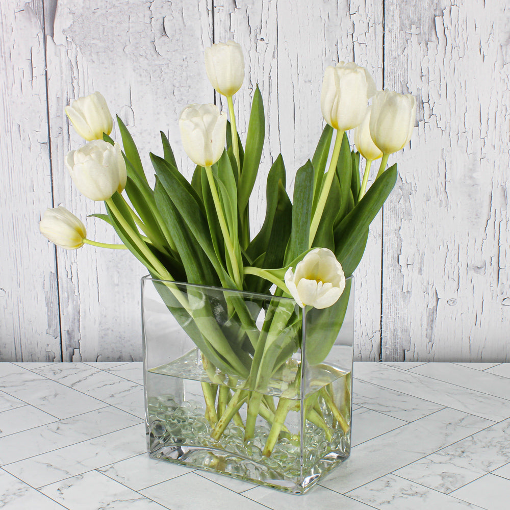 eastland flat gem vase filler clear 18 bags