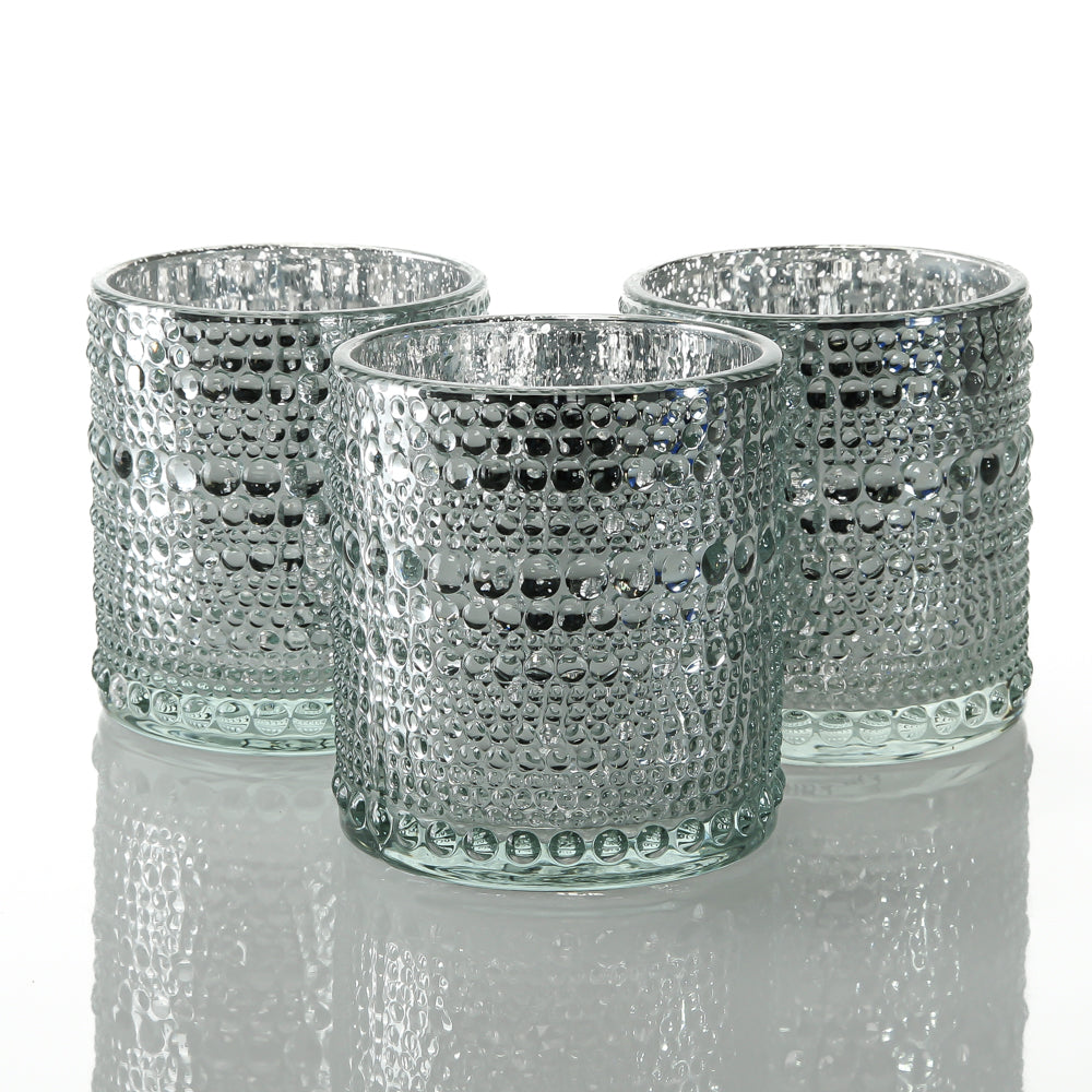 Richland Mercury Candle Holder Pearly Silver - view 1