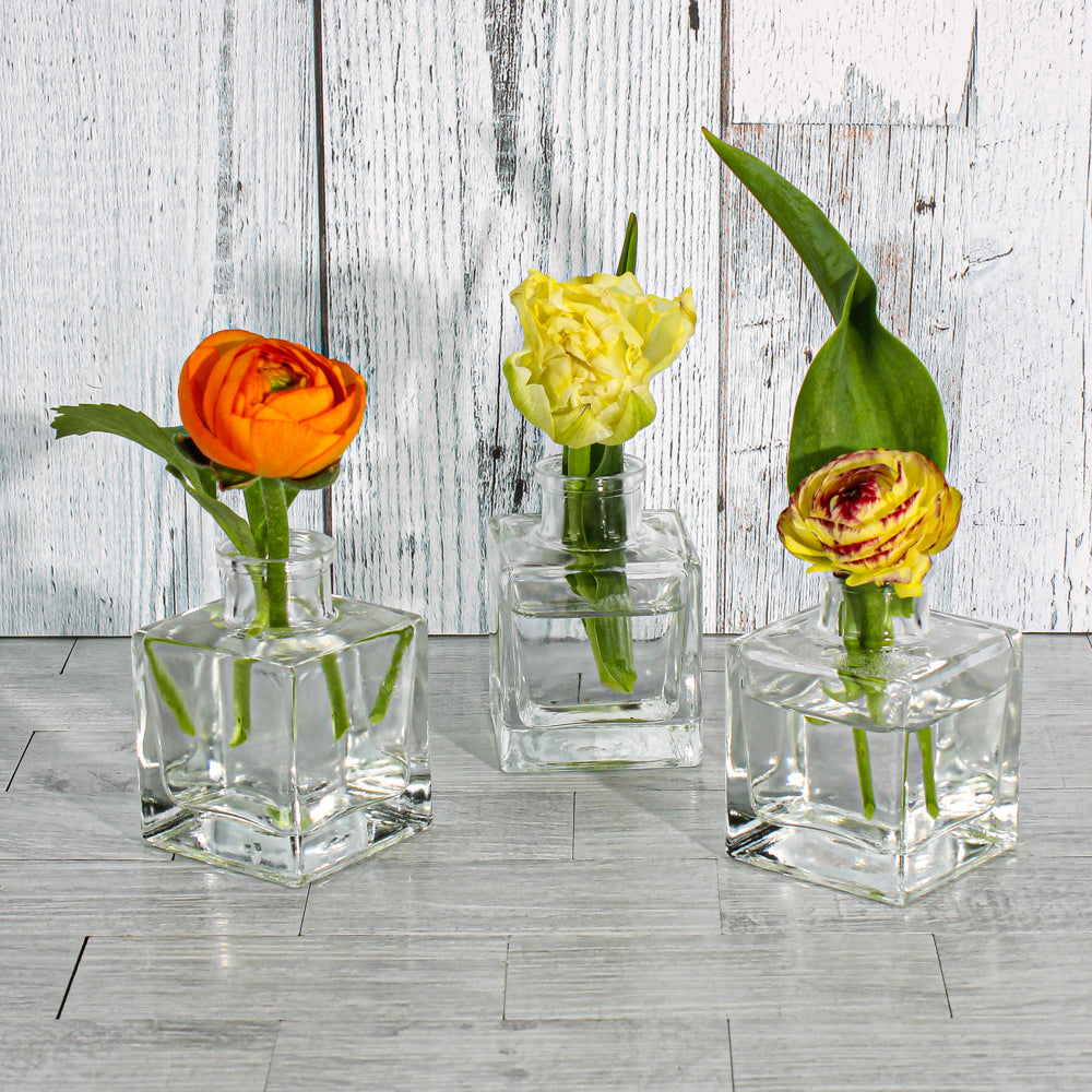 Richland Glass Bud Vase Square - view 2