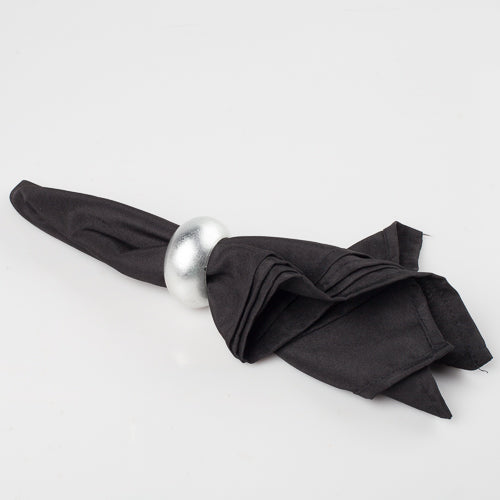 Richland Napkin Ring 2.3" Silver Set of 4 - view 4