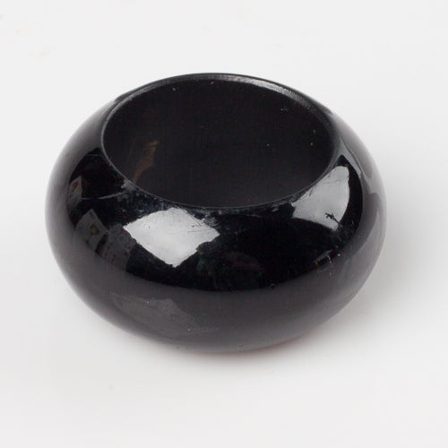 richland napkin ring 2 3 black set of 24