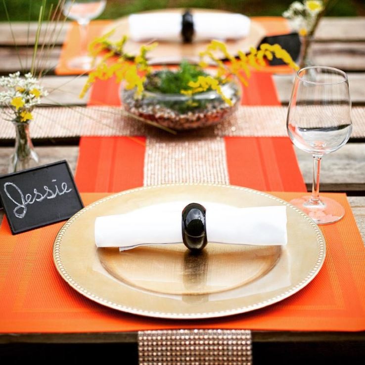 Richland Napkin Ring 2.3" Black Set of 48 - view 3