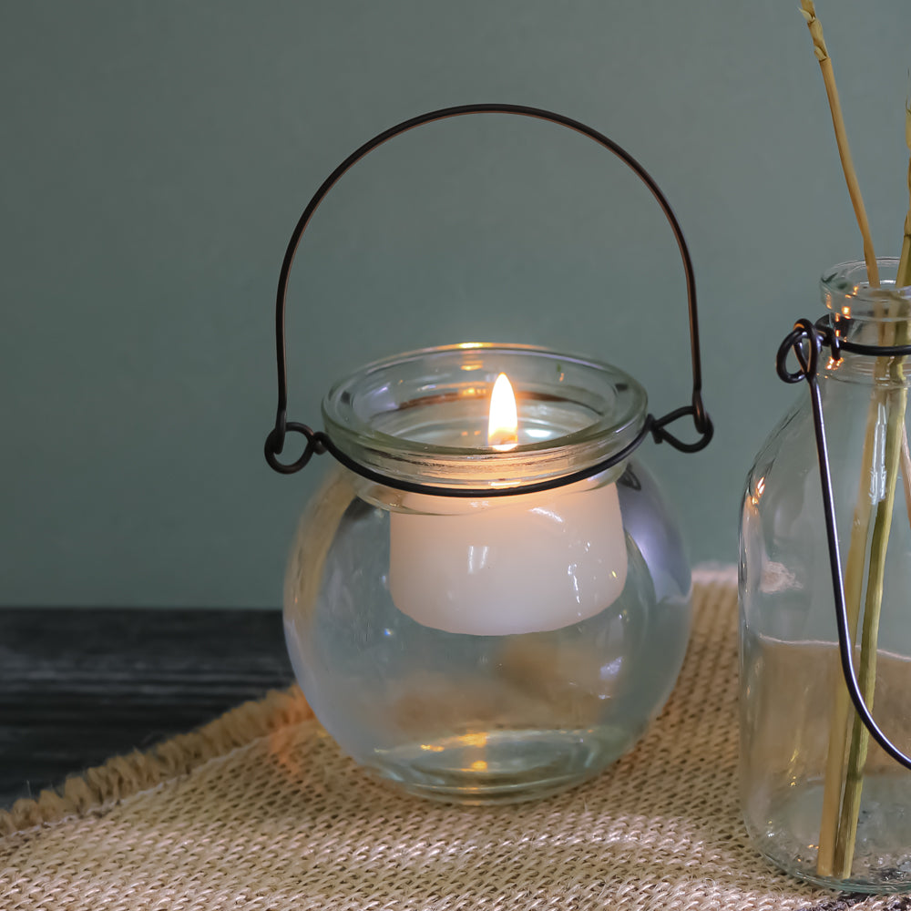 Richland Bubble Hanging Glass Vase Set of 12 - view 3