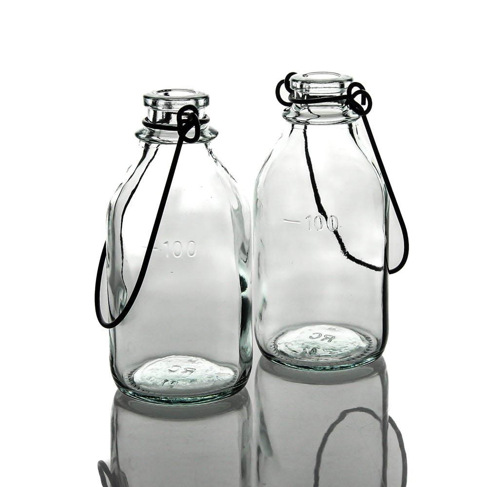 Richland Vintage Bottle Hanging Glass Vase Set of 12 - view 1