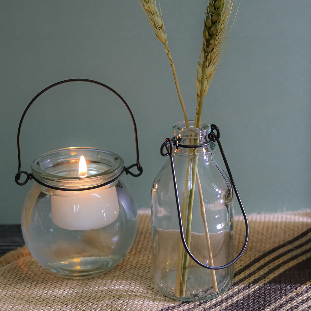 Richland Vintage Bottle Hanging Glass Vase Set of 48 - view 2