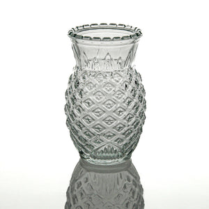 Richland Glass Bud Vase Clear Pineapple