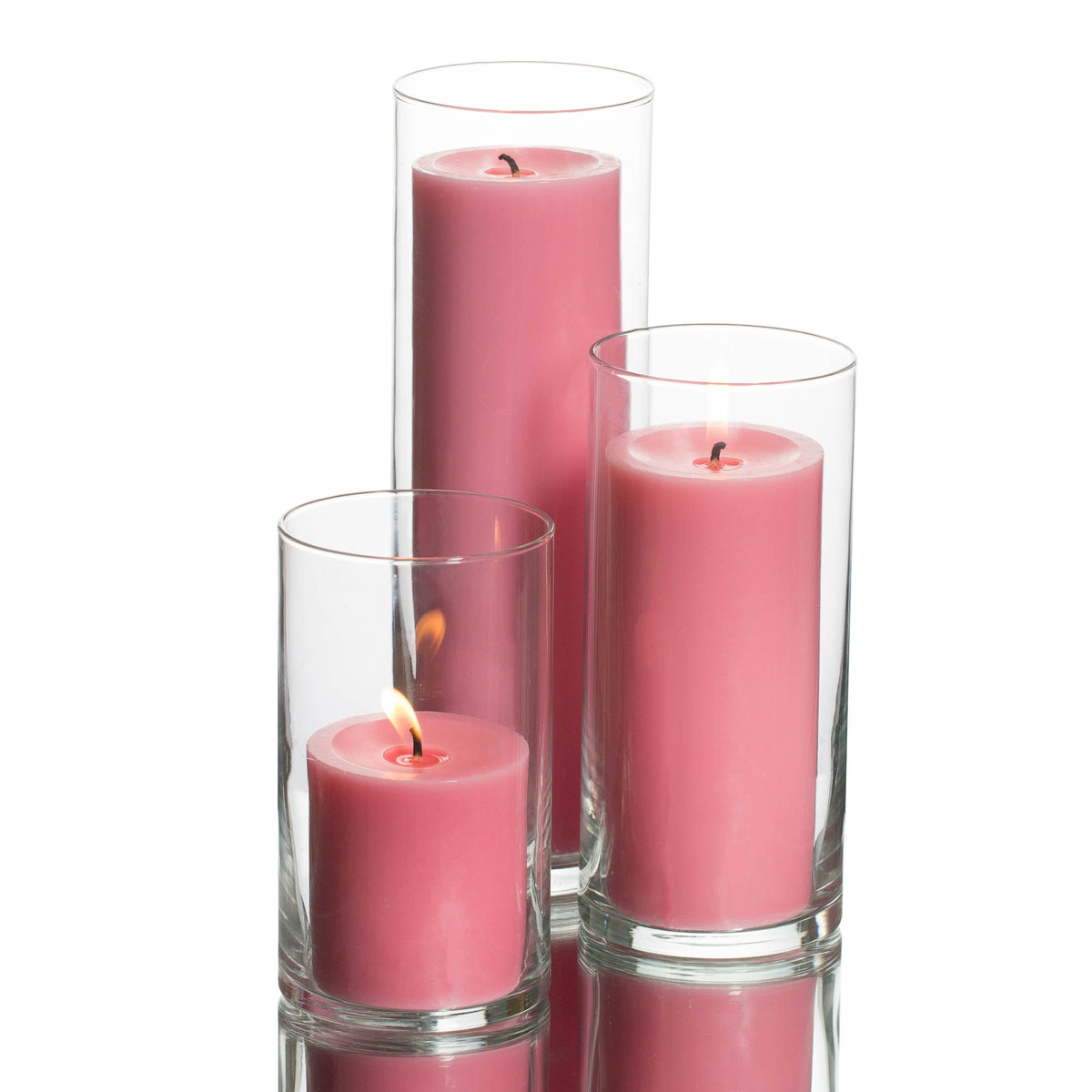 pillar candles cylinder holders set 36 - view 14