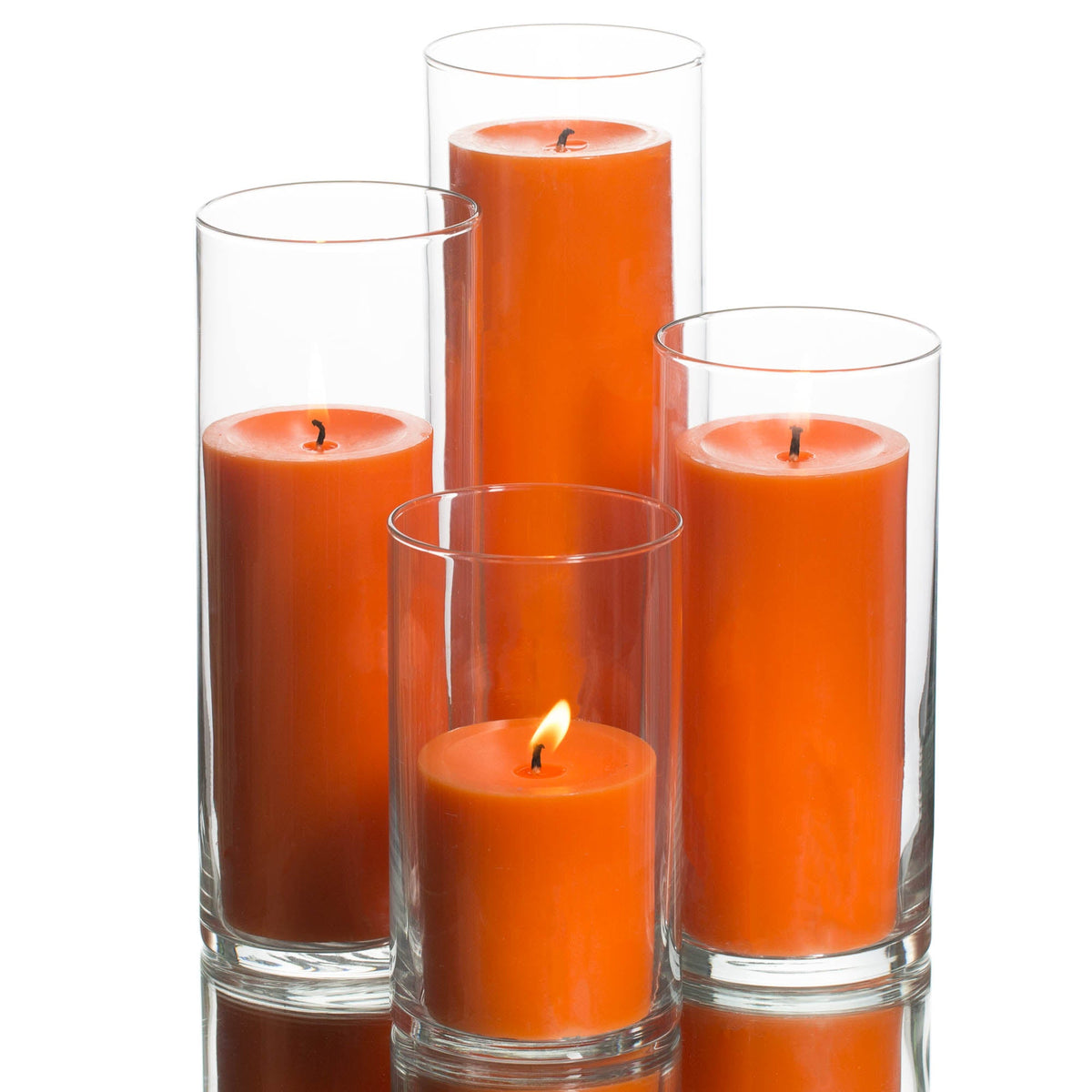 richland pillar candles eastland cylinder holders set of 4 - view 9