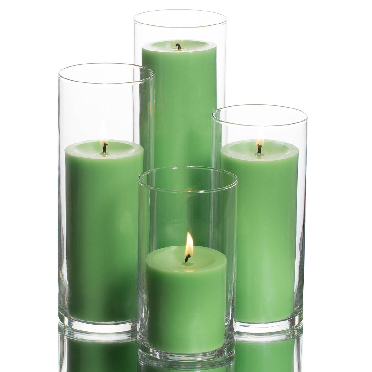 richland pillar candles eastland cylinder holders set of 4 - view 8