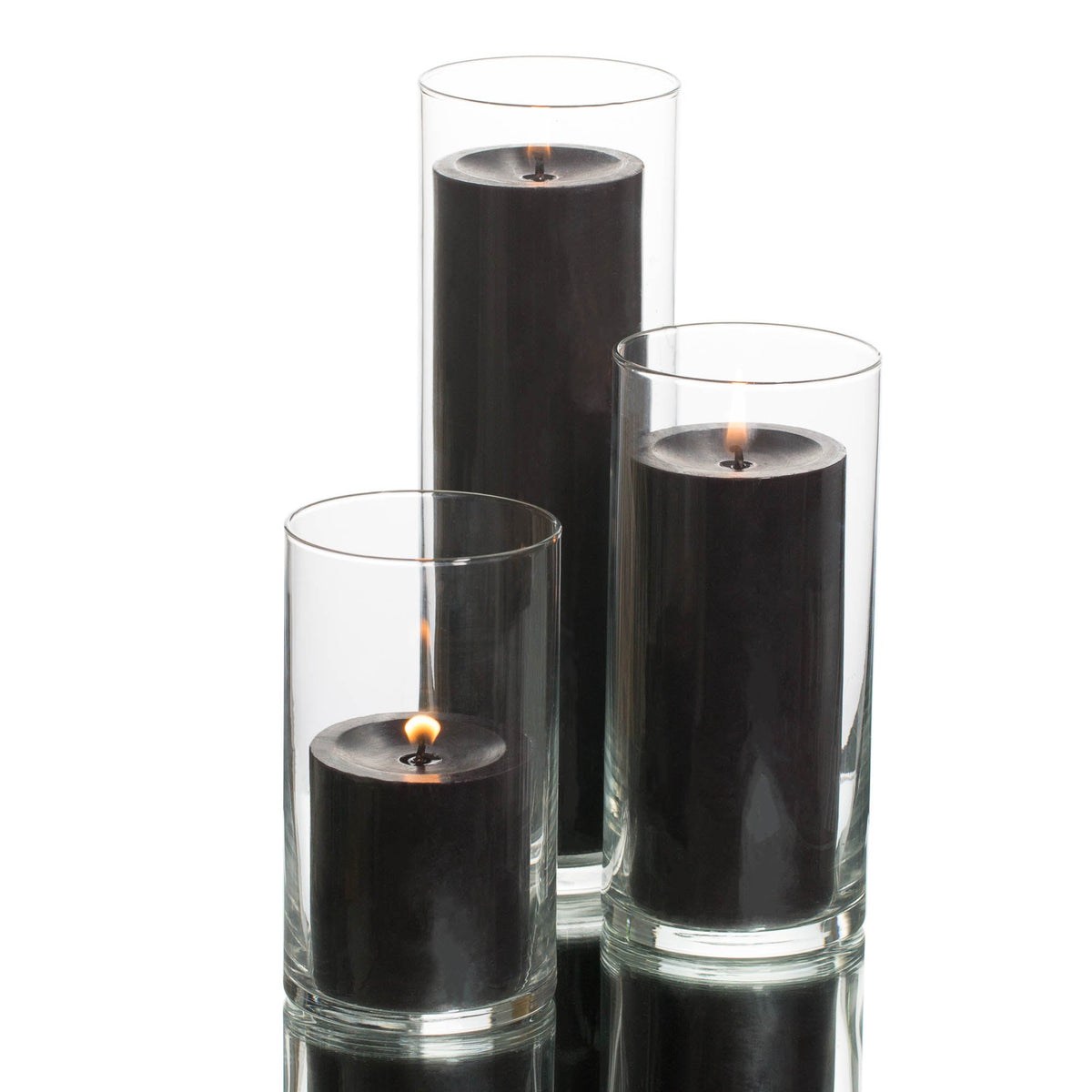pillar candles cylinder holders set 36 - view 4