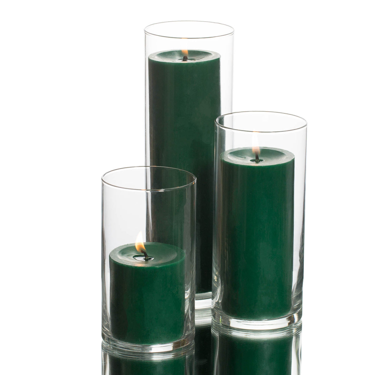 Richland Pillar Candles & Eastland Cylinder Holders Set of 3 - view 16