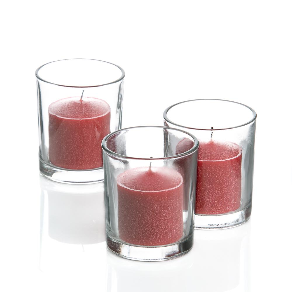 Richland Votive Candles Unscented Red 10 Hour Set of 288